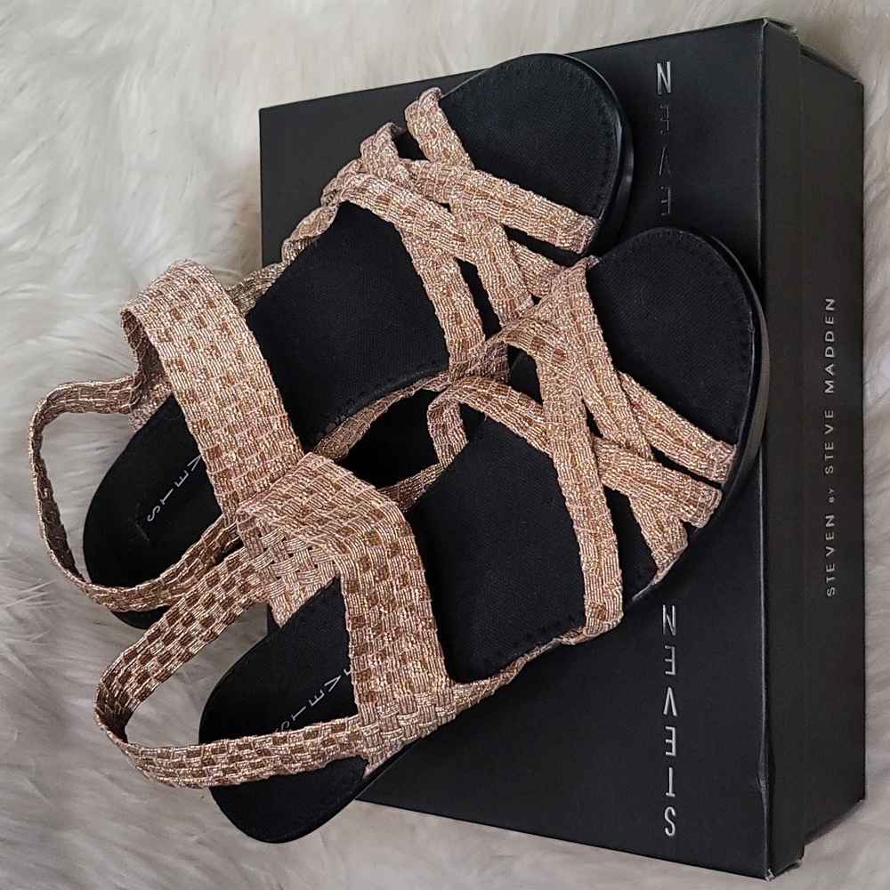 Women's Steven by Steve Madden Torrist Rose Gold, US Size 9.5